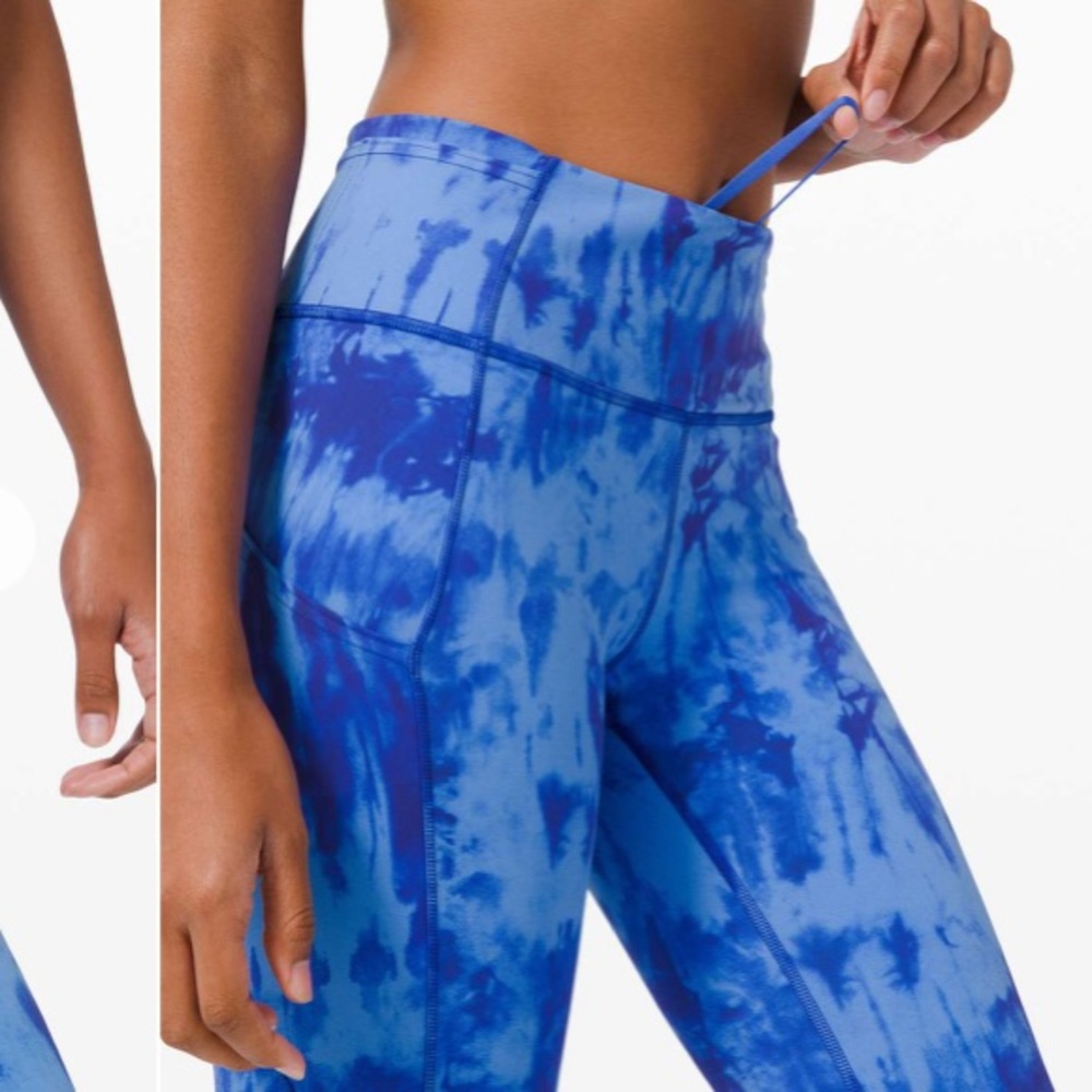 Lululemon 🍋 (rare print) Fast and Free Tight